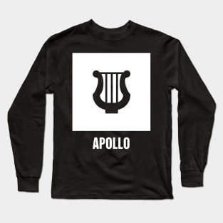 Apollo | Greek Mythology God Symbol Long Sleeve T-Shirt